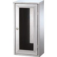GABINETE ESP PARA EXTINTOR ESPEJO ACERO INOXIDABLE 430