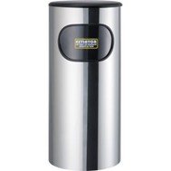 PORTAEXTINTOR CILÍNDRICO INOXIDABLE ESPEJO PARA CO2 15/20 LB