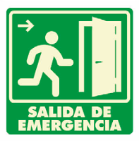 Salida de Emergencia Derecha
