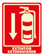 Extintor Extinguisher (cuadrado)