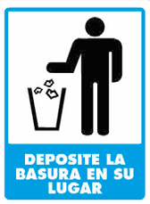 Deposite la Basura en su Lugar