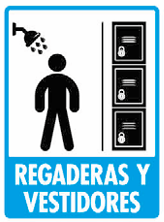 Regaderas y Vestidores