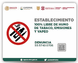 Establecimiento Libre de Humo