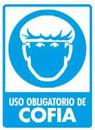 Uso Obligatorio de Cofia
