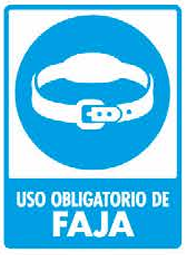 Uso Obligatorio de Faja