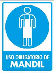 Uso Obligatorio de Mandil