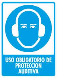 Uso Obligatorio de Protección Auditiva