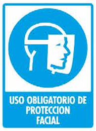 Uso Obligatorio de Protección Facial