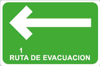 Ruta de Evacuación Izquierda 
