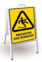 Caballete Precaución Piso Resbaloso
