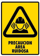 Precaución Área Ruidosa