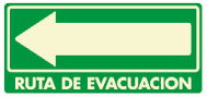 Ruta Evacuación Rect. (Izq)