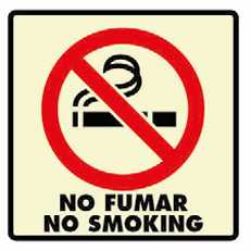 No Fumar/No Smoking