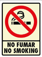 No Fumar/No Smoking