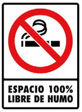 Espacio 100% Libre de Humo